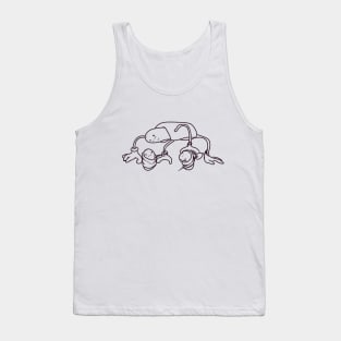 Hot Dog Time Tank Top